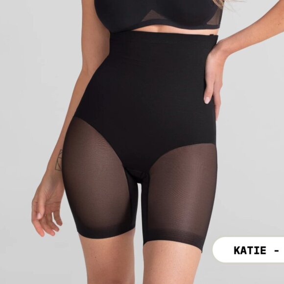 NWT Honeylove SuperPower Compression Shorts in Vamp Black Size 1X - Picture 1 of 7